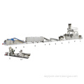 Bugles solid/3-D extrusion food process line